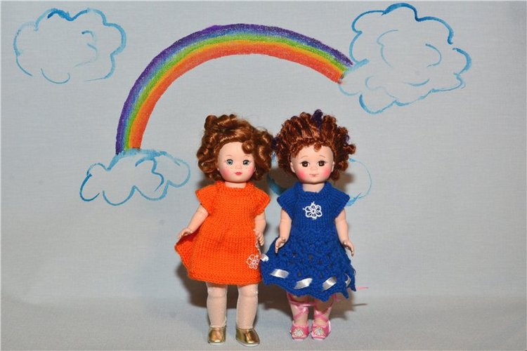 Моя радужная коллекция куколок Мадам Александер (фото 3)