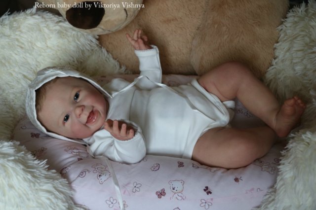 Мейзи... Куколка Реборн Виктории Вишни