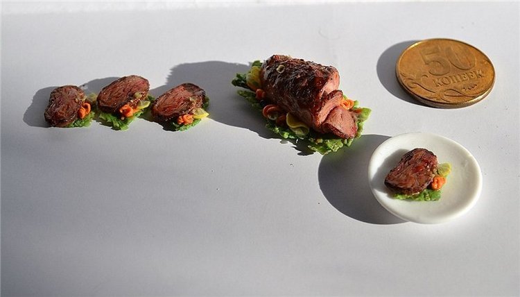 Кукольная еда - миниатюра для кукол