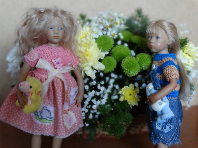 Нежные Мини-Химочки — Куклы Annette Himstedt (Аннетт Химстедт): коллекционные