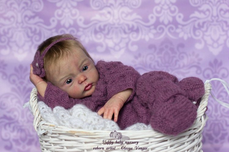 Мой ангел, моя нежность, моя Амелия. Кукла реборн Олеси Венгер