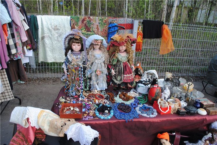 В парке «Сокольники» начинает работу блошиный рынок