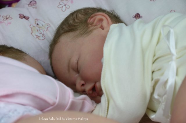 Близняшечки Ноа... Куколки реборн Виктории Вишни
