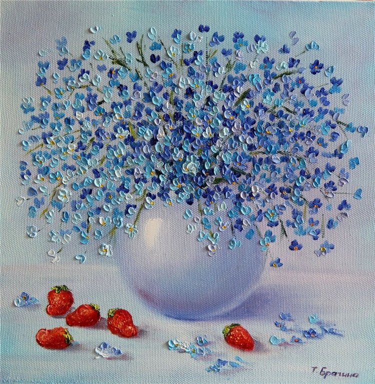 Что такое отпуск? Это - Незабудковое Лето. Minouche от Sylvia Natterer