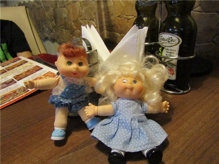 Мы заморили червячка — Куклы Cabbage Patch Kids (Капустки): винтаж 80 (фото 2)