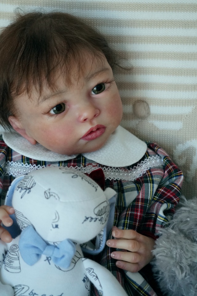 Addy, маленький воробушек. Кукла реборн Наталии Коноваловой