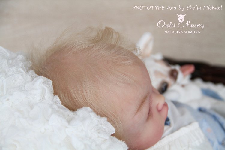 Сильвия - мой прототип Ava от скульптора Sheila Michael. Кукла реборн Наталии Сомовой