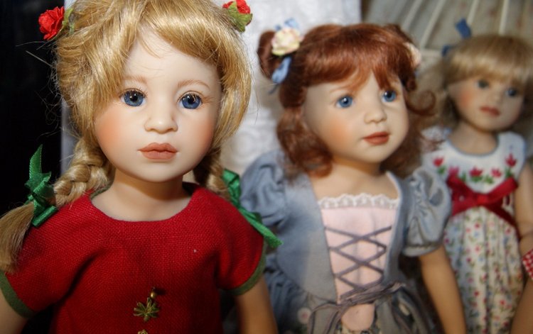 Плюшек много не бывает - маленькие принцессы от Heidi Plusczok