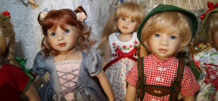 Плюшек много не бывает - маленькие принцессы от Heidi Plusczok