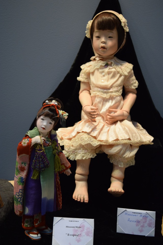 VII Московская международная выставка "Искусство Куклы". Портреты кукольной души или незримый диалог. Часть 2