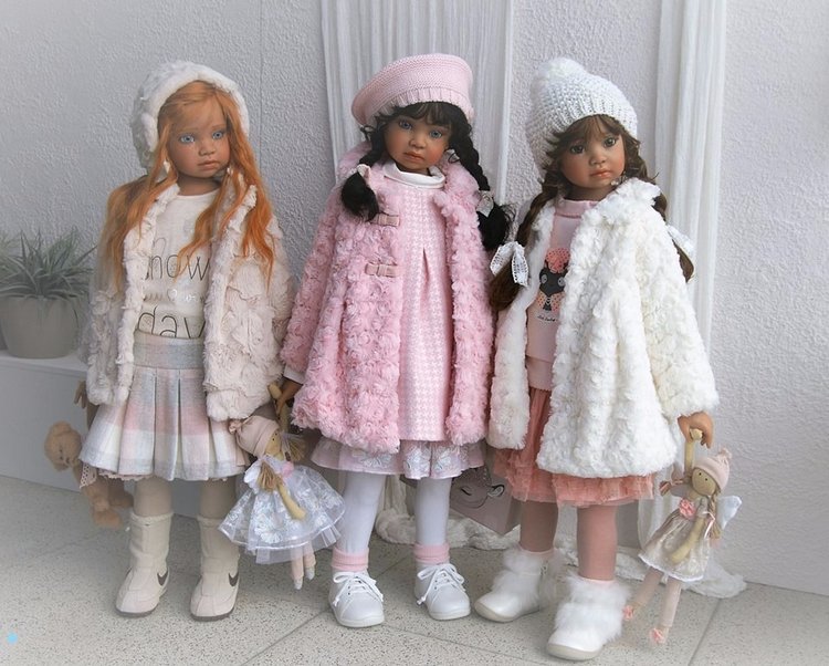 Новые коллекционные куклы от Angela Sutter