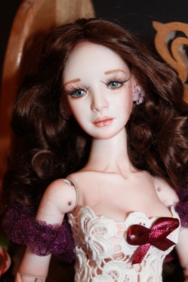 Две шарнирные куклы-танцовщицы Вайолет и Алисия, есть фото 18+