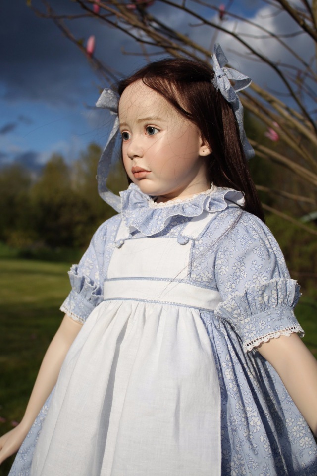 Процесс создания фарфоровых кукол - Джинн Гросс (Jeanne Gross). Часть Часть седьмая - Дети Цветов