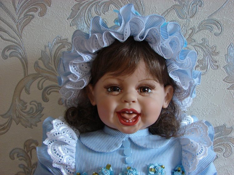 Одна из любимых кукол — Куклы Fayzah Spanos (Файзах Спанос): винил и фарфор (фото 8)