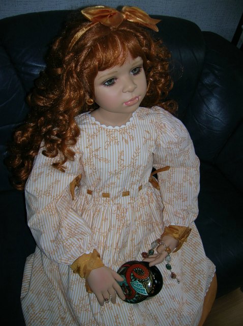 Рыжеволосая Элла или Мечта Тициана. Коллекционная кукла от Pamela Erff