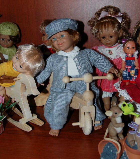 Куклы на полочке — Характерные испанские куклы: пупсы с мимикой (фото 2)