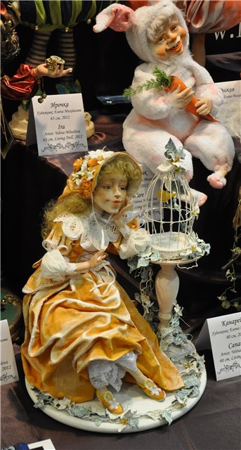 III Международная выставка "Искусство куклы" в Москве, 2012. Продолжение