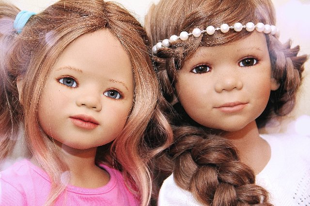 В нашем полку прибыло! Коллекционные куклы Annette Himstedt