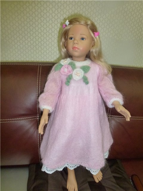 Первая "ласточка", коллекционная кукла от Элизабет Линднер (фото 4)