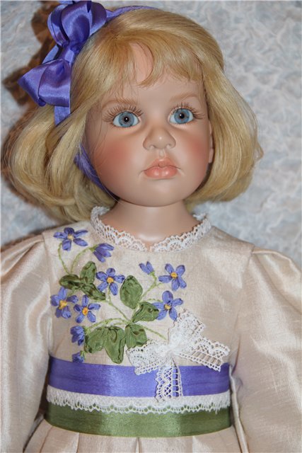 Шёлковое дефиле. Новые наряды для кукол (фото 3)