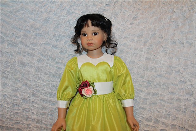 Шёлковое дефиле. Новые наряды для кукол (фото 6)