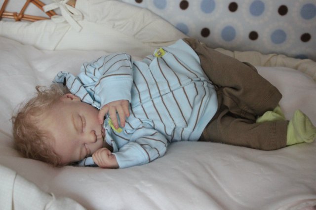 Мальчик одуванчик... Куколка реборн Вишни Виктории