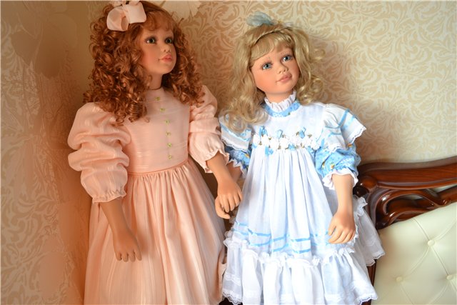 Красота по-американски. Куклы от Вирджинии Тернер - Лейла и Пола