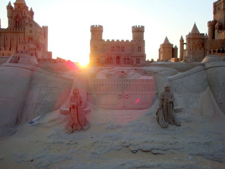 Замки из песка. Путешествие по Схевенингену (Scheveningen, Holland) (фото 5)