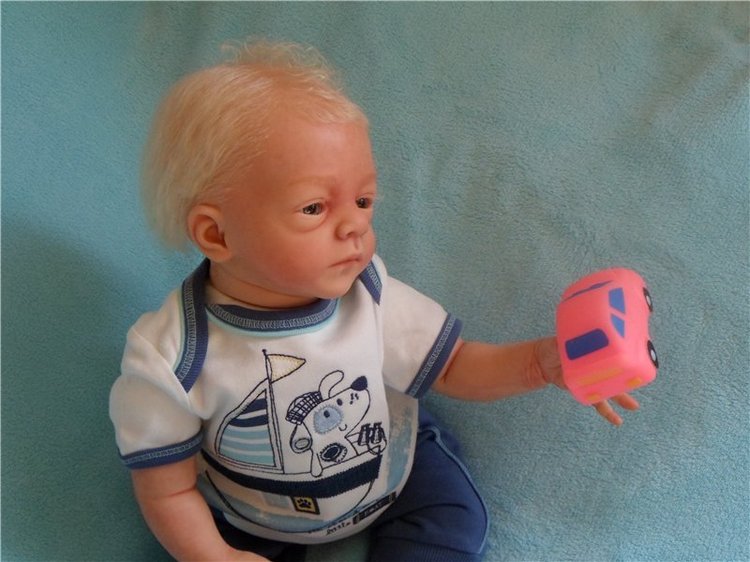 Мамино солнышко! Малыш реборн из молда Ромео от Наталии Блик