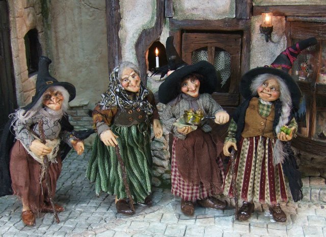 Микромир Силке Янас-Шлессер. Куклы Silke Janas-Schloesser dolls