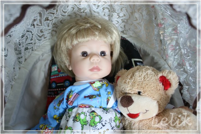 Фёдор и его транспорт. Lee Middleton Hayden by Reva Schick и коляска edeltraut hofmann (фото 9)