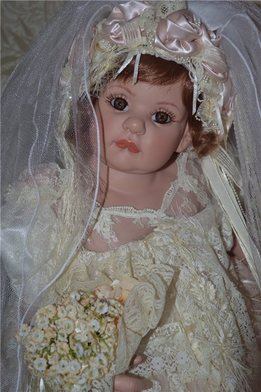 Невеста, ты прекрасней всех... Кукла Fayzah Spanos