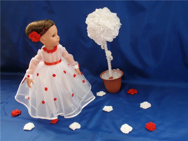 Роза для Марго — Одежда и обувь для кукол своими руками: фото (фото 8)