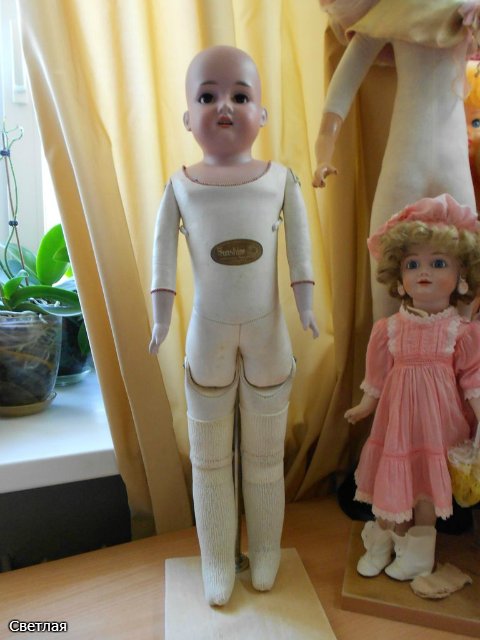 Антикварная кукла коробочного хранения. Или как должно БЫТЬ (фото 3)