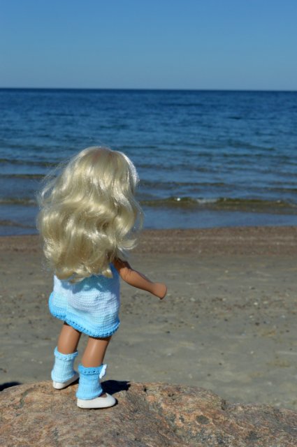 Бабье лето... Кукла Саша Sasha Doll Gingham