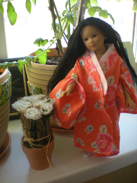 Амин линь и новое кимоно, куколки компании unimax дизайнер Heidi Ott (фото 6)