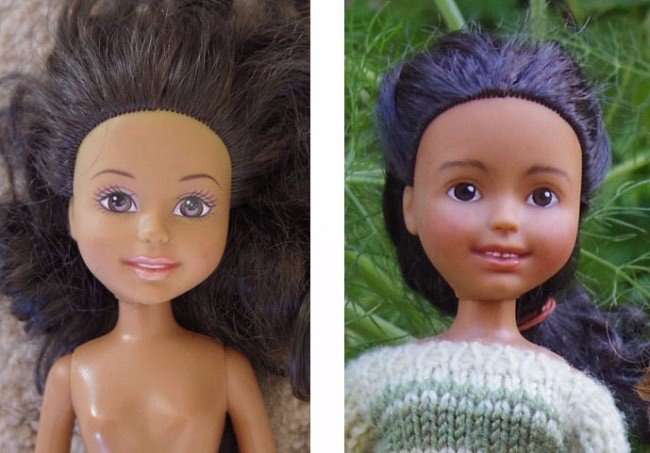 Художница и ее "новые" куклы (фото 9)