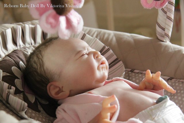 Наконец... представляю вам мою куколку... Реборн Виктории Вишни