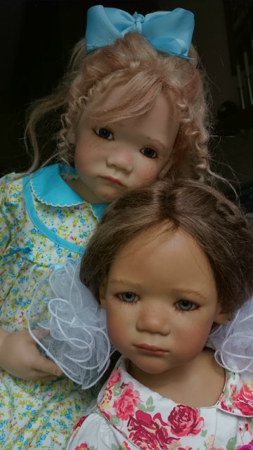 Девочки - грустиночки Илви и Милина от замечательного автора Аннетт Химштедт