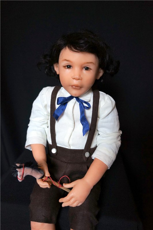 ООАК кукла ручной работы Светланы Гришко. Давид (фото 2)