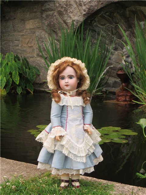 Jumeau и солдатик — Антикварные куклы Jumeau (Жюмо): Tete Jumeau (фото 5)