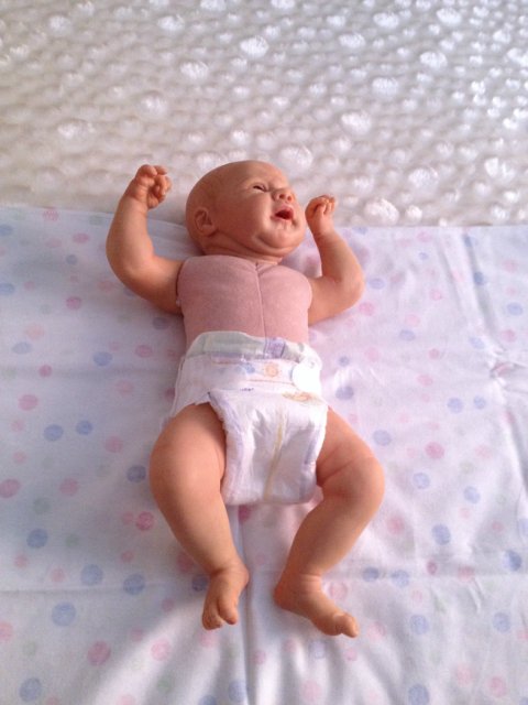 Крошка Мэддисон. Кукла-реборн молд Madisson Andrea Arcello