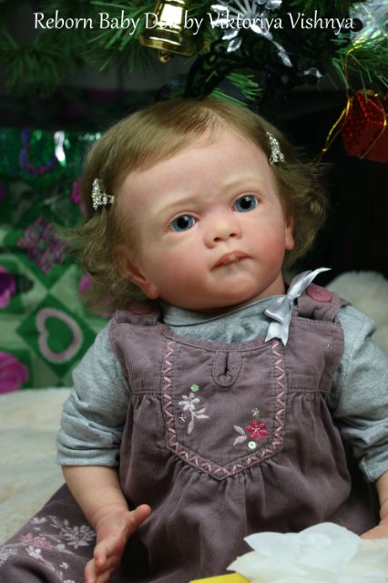 Настенька из сказки Морозко! Куколка реборн Виктории Вишни