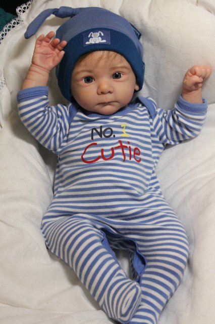 Малышок кукла-реборн Элины Кудрявцевой