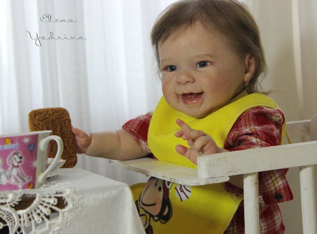 Дарю свою улыбку! Куклы реборн Елены Ядриной (фото 4)