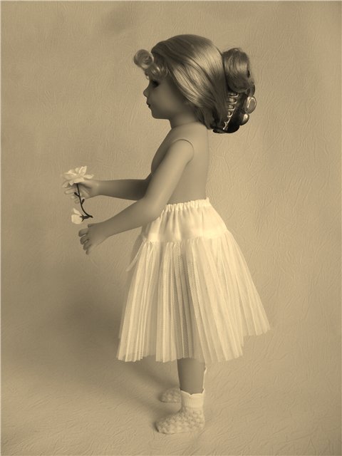 "Кто может быть тебя прелестней?!" Джейми и платье "Голубка". Куклы Maru & friends