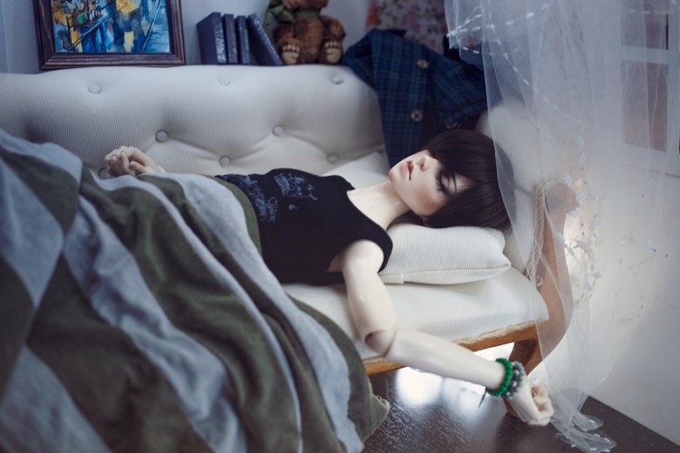 Ты спишь — Фотоистории с куклами BJD (БЖД): сериалы