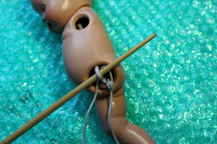 Вставляем глазки малышу Patsy Babyette от Effanbee (фото 9)