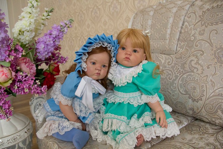 Две ватрушки Каддлс — Куклы Реборн (Reborn): работы мастеров