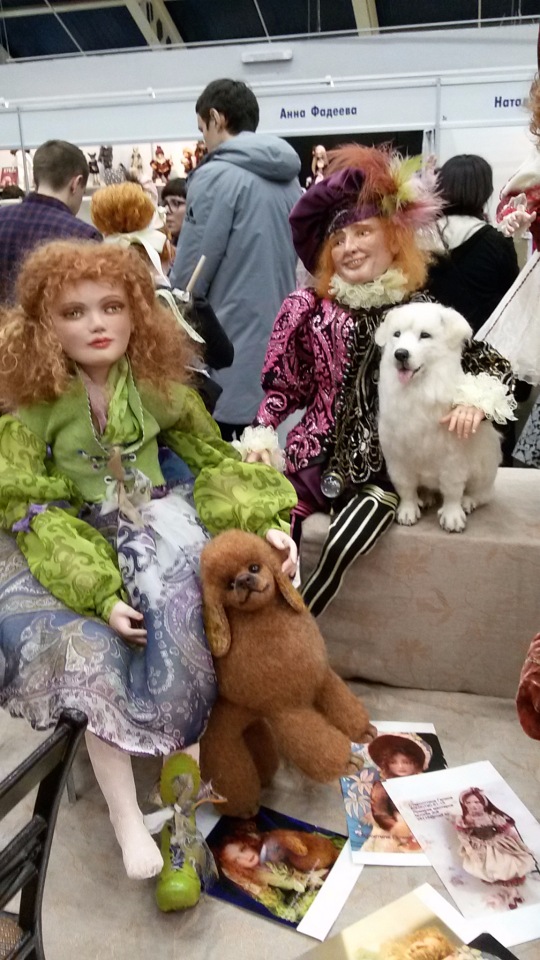V Ежегодный Весенний Бал Авторских Кукол на Тишинке